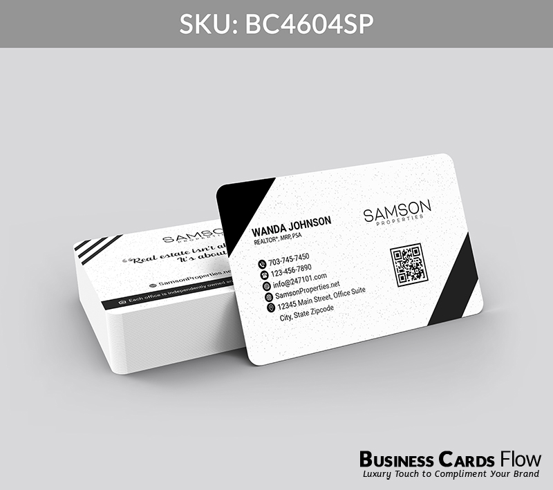 Business Cards Flow Samson Properties Business Cards BC4604SP Style 23 - Choose from premium paper stocks, shapes and sizes. Custom cards, made your way. Shop Now! Custom premium business cards ship free. samson properties business cards - BC4604SP - Style 23