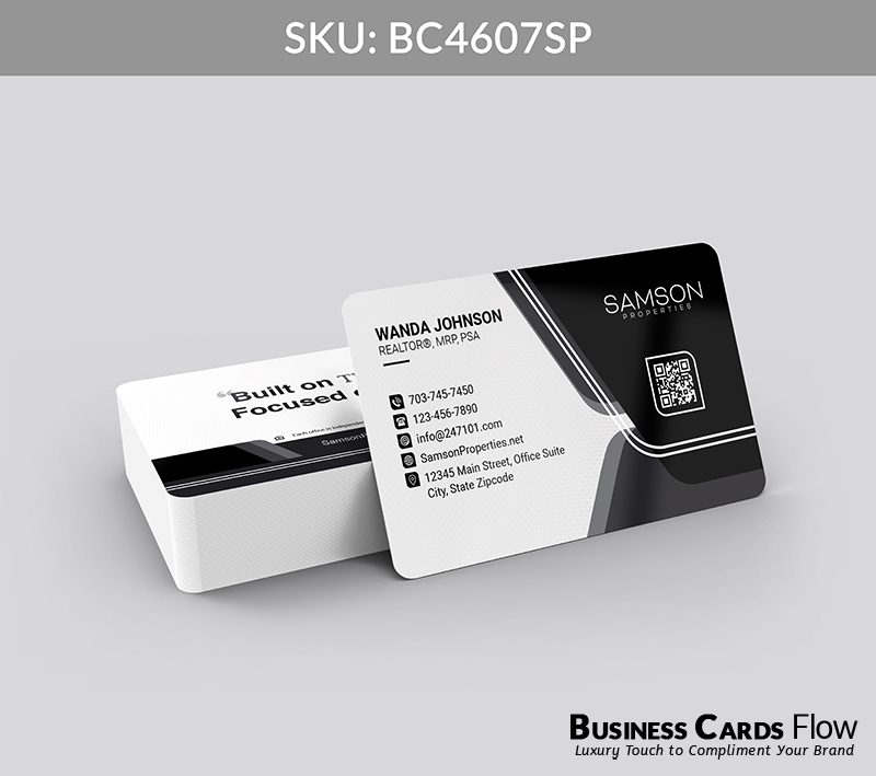 Business Cards Flow Samson Properties Business Cards BC4607SP Style 23 - Choose from premium paper stocks, shapes and sizes. Custom cards, made your way. Shop Now! Custom premium business cards ship free. samson properties business cards - BC4607SP - Style 23