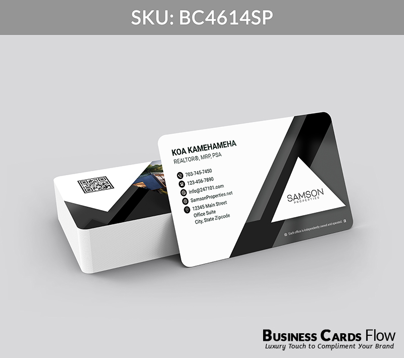 Business Cards Flow Samson Properties Business Cards BC4614SP Style 23 - Choose from premium paper stocks, shapes and sizes. Custom cards, made your way. Shop Now! Custom premium business cards ship free. samson properties business cards - BC4614SP - Style 23