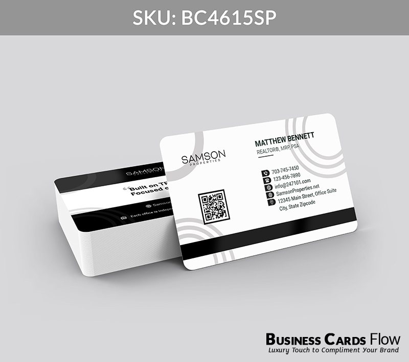 Business Cards Flow Samson Properties Business Cards BC4615SP Style 23 - Choose from premium paper stocks, shapes and sizes. Custom cards, made your way. Shop Now! Custom premium business cards ship free. samson properties business cards - BC4615SP - Style 23