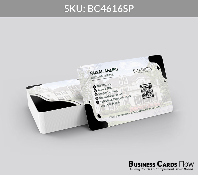 Business Cards Flow Samson Properties Business Cards BC4616SP Style 23 - Choose from premium paper stocks, shapes and sizes. Custom cards, made your way. Shop Now! Custom premium business cards ship free. samson properties business cards - BC4616SP - Style 23