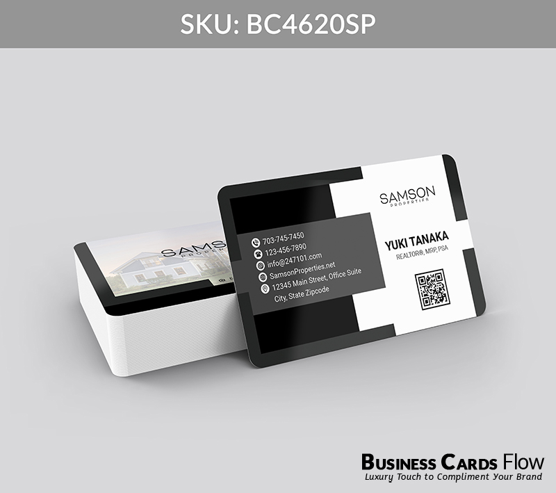 Business Cards Flow Samson Properties Business Cards BC4620SP Style 23 - Choose from premium paper stocks, shapes and sizes. Custom cards, made your way. Shop Now! Custom premium business cards ship free. samson properties business cards - BC4620SP - Style 23