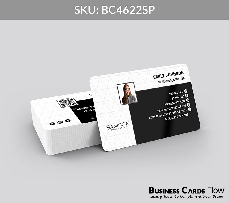 Business Cards Flow Samson Properties Business Cards BC4622SP Style 23 - Choose from premium paper stocks, shapes and sizes. Custom cards, made your way. Shop Now! Custom premium business cards ship free. samson properties business cards - BC4622SP - Style 23