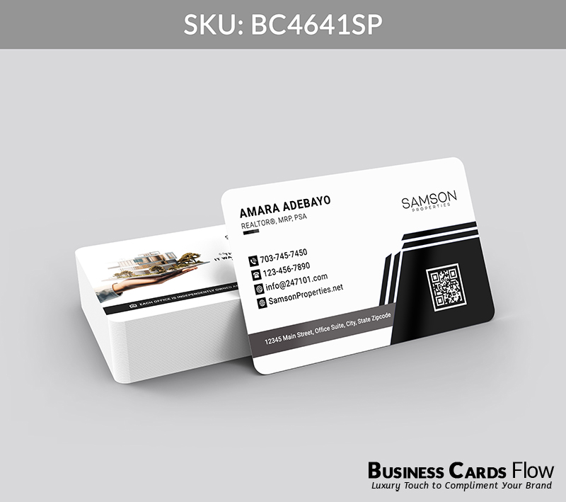 Business Cards Flow Samson Properties Business Cards BC4641SP Style 23 - Choose from premium paper stocks, shapes and sizes. Custom cards, made your way. Shop Now! Custom premium business cards ship free. samson properties business cards - BC4641SP - Style 23