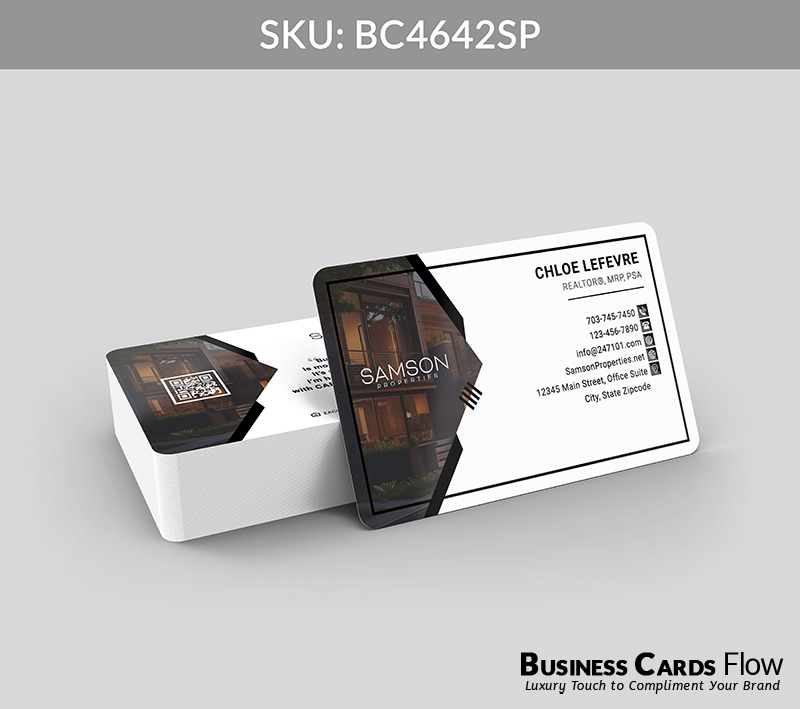 Business Cards Flow Samson Properties Business Cards BC4642SP Style 23 - Choose from premium paper stocks, shapes and sizes. Custom cards, made your way. Shop Now! Custom premium business cards ship free. samson properties business cards - BC4642SP - Style 23