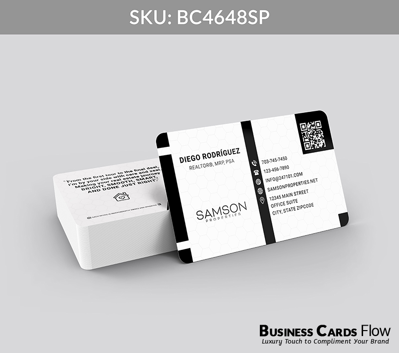 Business Cards Flow Samson Properties Business Cards BC4648SP Style 23 - Choose from premium paper stocks, shapes and sizes. Custom cards, made your way. Shop Now! Custom premium business cards ship free. samson properties business cards - BC4648SP - Style 23