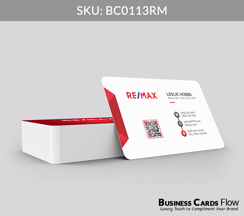 Business Cards Flow Remax Business Cards BC0113RM Style 2 - Choose from premium paper stocks, shapes and sizes. Custom cards, made your way. Shop Now! Custom premium business cards ship free. REMAX Business Cards - BC0113RM Business Cards Flow Remax Business Cards BC0113RM Style 2 - Business Cards Flow - Choose from premium paper stocks, shapes and sizes. Custom cards, made your way. Shop Now! Custom premium business cards ship free.