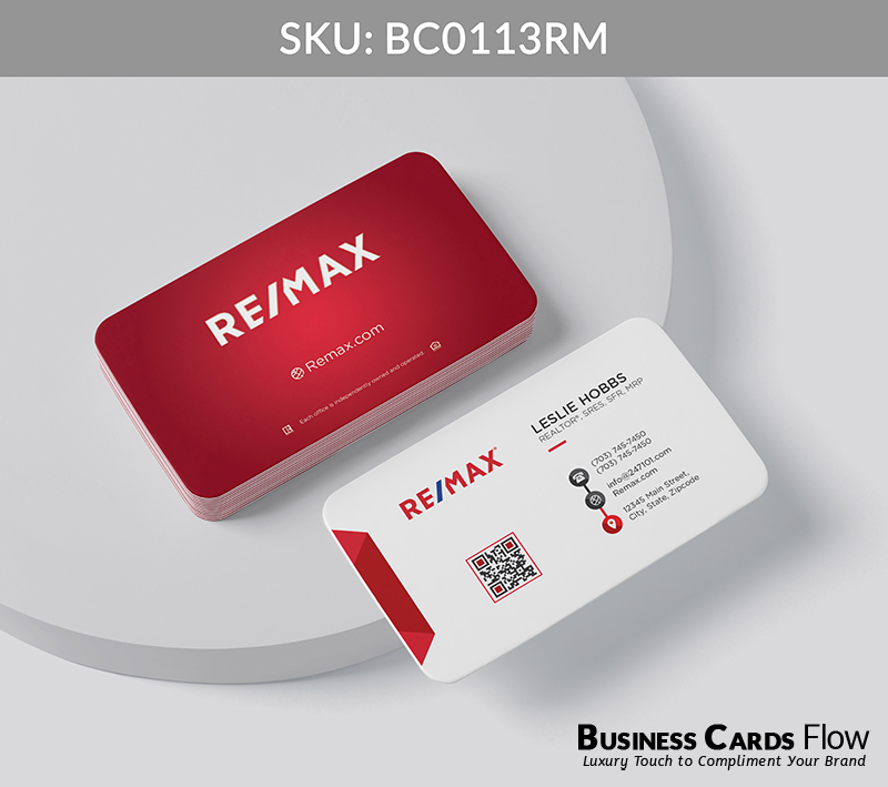 Business Cards Flow Remax Business Cards BC0113RM Style 20 - Choose from premium paper stocks, shapes and sizes. Custom cards, made your way. Shop Now! Custom premium business cards ship free. REMAX Business Cards - BC0113RM Business Cards Flow Remax Business Cards BC0113RM Style 20 - Business Cards Flow - Choose from premium paper stocks, shapes and sizes. Custom cards, made your way. Shop Now! Custom premium business cards ship free.