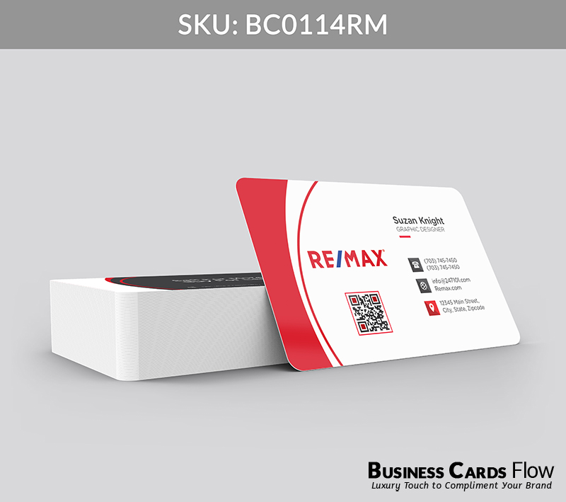 Business Cards Flow Remax Business Cards BC0114RM Style 2 - Choose from premium paper stocks, shapes and sizes. Custom cards, made your way. Shop Now! Custom premium business cards ship free. REMAX Business Cards - BC0114RM Business Cards Flow Remax Business Cards BC0114RM Style 2 - Business Cards Flow - Choose from premium paper stocks, shapes and sizes. Custom cards, made your way. Shop Now! Custom premium business cards ship free.