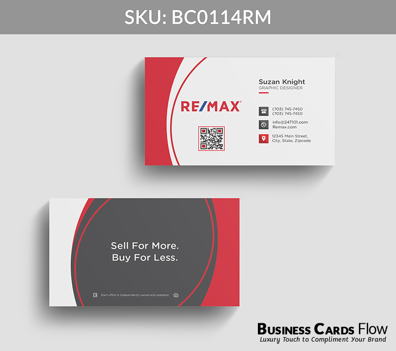 Business Cards Flow Remax Business Cards BC0114RM Style 22 - Choose from premium paper stocks, shapes and sizes. Custom cards, made your way. Shop Now! Custom premium business cards ship free. REMAX Business Cards - BC0114RM Business Cards Flow Remax Business Cards BC0114RM Style 22 - Business Cards Flow - Choose from premium paper stocks, shapes and sizes. Custom cards, made your way. Shop Now! Custom premium business cards ship free.