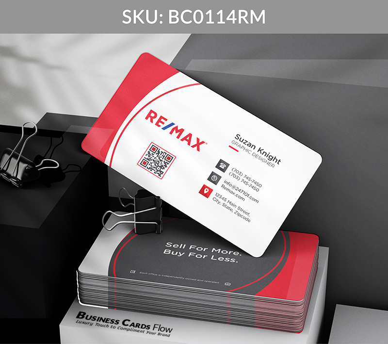 Business Cards Flow Remax Business Cards BC0114RM Style 8 - Choose from premium paper stocks, shapes and sizes. Custom cards, made your way. Shop Now! Custom premium business cards ship free. REMAX Business Cards - BC0114RM Business Cards Flow Remax Business Cards BC0114RM Style 8 - Business Cards Flow - Choose from premium paper stocks, shapes and sizes. Custom cards, made your way. Shop Now! Custom premium business cards ship free.