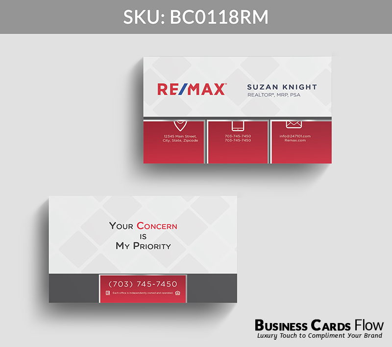 Business Cards Flow Remax Business Cards BC0118RM Style 22 - Choose from premium paper stocks, shapes and sizes. Custom cards, made your way. Shop Now! Custom premium business cards ship free. REMAX Business Cards - BC0118RM Business Cards Flow Remax Business Cards BC0118RM Style 22 - Business Cards Flow - Choose from premium paper stocks, shapes and sizes. Custom cards, made your way. Shop Now! Custom premium business cards ship free.