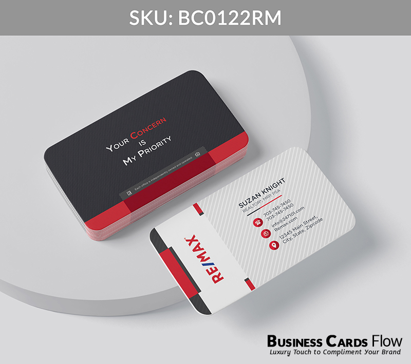 Business Cards Flow Remax Business Cards BC0122RM Style 20 - Choose from premium paper stocks, shapes and sizes. Custom cards, made your way. Shop Now! Custom premium business cards ship free. REMAX Business Cards - BC0122RM Business Cards Flow Remax Business Cards BC0122RM Style 20 - Business Cards Flow - Choose from premium paper stocks, shapes and sizes. Custom cards, made your way. Shop Now! Custom premium business cards ship free.