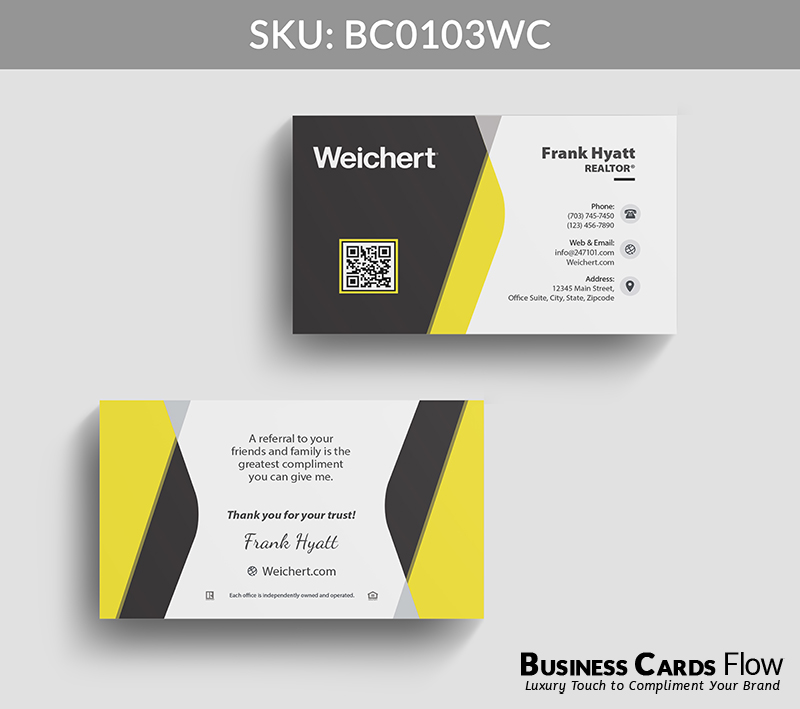 Business Cards Flow Weichert Business Cards BC0103WC Style 22 - Choose from premium paper stocks, shapes and sizes. Custom cards, made your way. Shop Now! Custom premium business cards ship free. Weichert Business Cards - BC0103WC Business Cards Flow Weichert Business Cards BC0103WC Style 22 - Business Cards Flow - Choose from premium paper stocks, shapes and sizes. Custom cards, made your way. Shop Now! Custom premium business cards ship free.