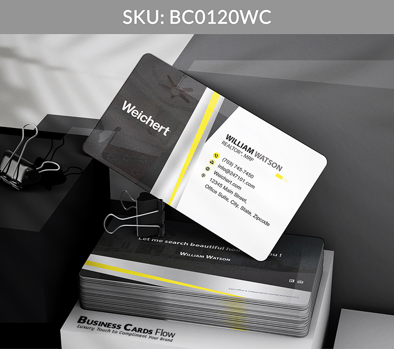 Business Cards Flow Weichert Business Cards BC0120WC Style 8 - Choose from premium paper stocks, shapes and sizes. Custom cards, made your way. Shop Now! Custom premium business cards ship free. Weichert Business Cards - BC0120WC Business Cards Flow Weichert Business Cards BC0120WC Style 8 - Business Cards Flow - Choose from premium paper stocks, shapes and sizes. Custom cards, made your way. Shop Now! Custom premium business cards ship free.