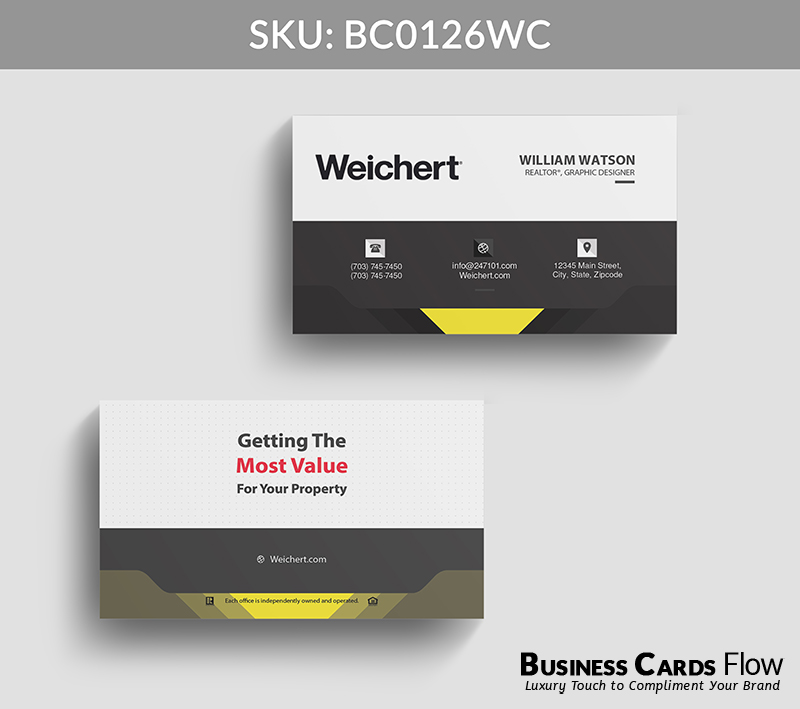 Business Cards Flow Weichert Business Cards BC0126WC Style 22 - Choose from premium paper stocks, shapes and sizes. Custom cards, made your way. Shop Now! Custom premium business cards ship free. Weichert Business Cards - BC0126WC Business Cards Flow Weichert Business Cards BC0126WC Style 22 - Business Cards Flow - Choose from premium paper stocks, shapes and sizes. Custom cards, made your way. Shop Now! Custom premium business cards ship free.