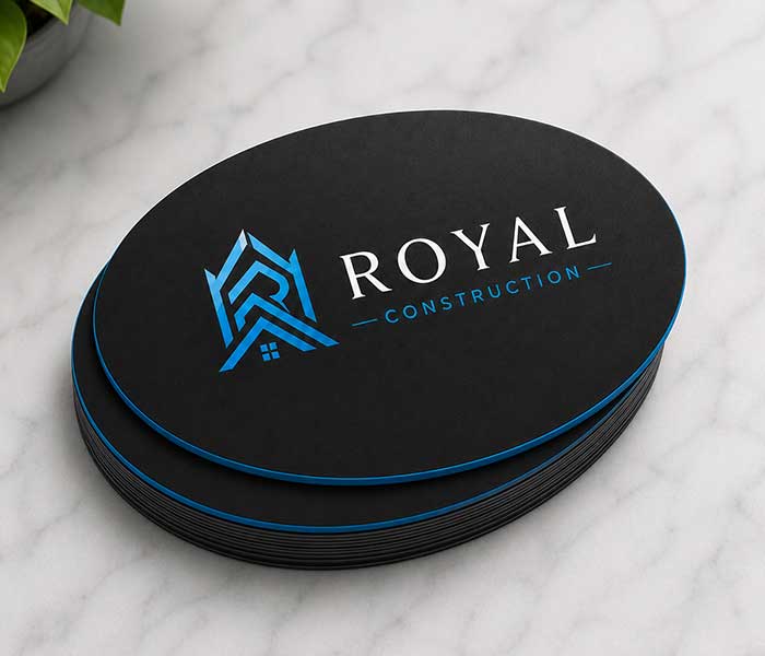 Business-Cards-Flow-Oval-Cards-Different Business Cards Flow Oval Cards Different - Business Cards Flow - Choose from premium paper stocks, shapes and sizes. Custom cards, made your way. Shop Now! Custom premium business cards ship free.