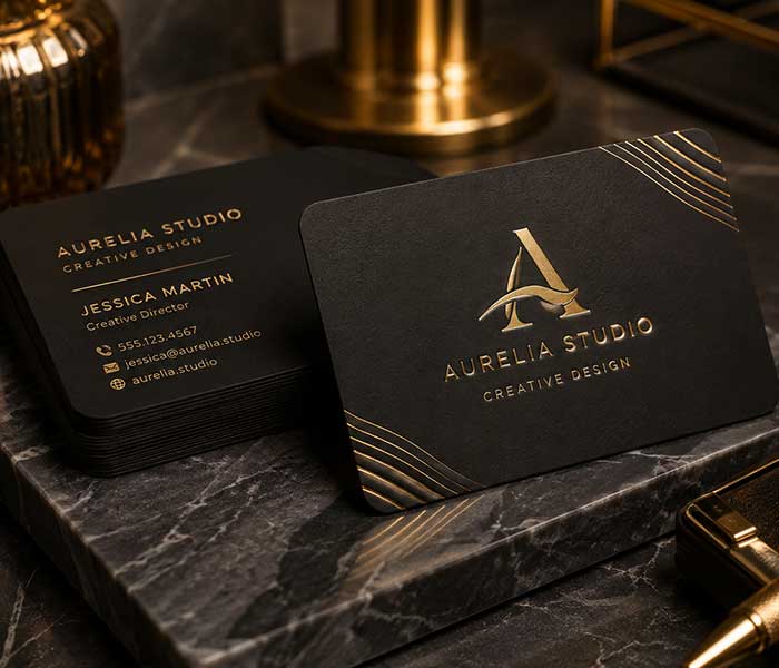 Business Cards Flow Page Gold Foil Elegant - Business Cards Flow - Choose from premium paper stocks, shapes and sizes. Custom cards, made your way. Shop Now! Custom premium business cards ship free.